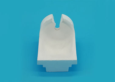 Crisol dental ranurado estándar del cuarzo fundido del alto para las máquinas de bastidor