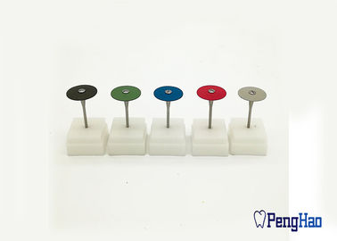 Ruedas de goma del diamante dental del laboratorio para cortar la aleación de la cerámica/de la circona/del metal