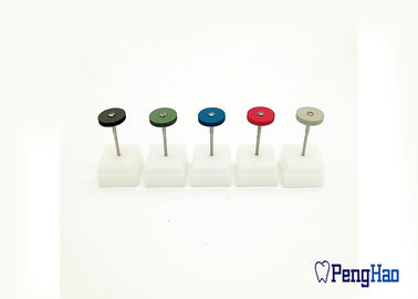 Pulidor impregnado diamante de goma dental para el pedazo del trabajo de la circona/de la porcelana