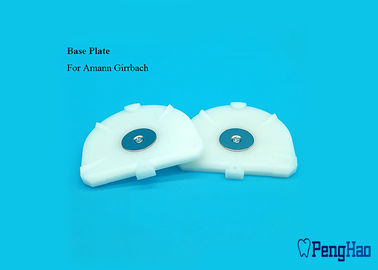 Uso dental plástico blanco del laboratorio del embase para Amann Girrbach