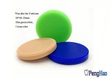 Los dientes falsos que tallan la cera bloquean el color azul/del verde/blanco opcional