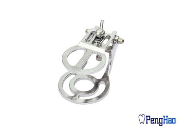 Productos dentales materiales del laboratorio de la aleación, órganos articuladores llenos color plata de la boca
