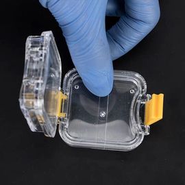 El laboratorio dental transparente equipa la caja plástica elástico del diente de Membrance para la dentadura