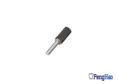 Carburo dental Burs rotatorio de la forma del cilindro de los accesorios del equipo de laboratorio del acero de tungsteno
