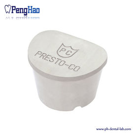 Frascos de duplicación del color del laboratorio del aluminio dental blanco de los instrumentos durables