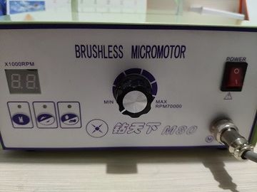 el laboratorio dental de 150W 70000rpm trabaja a máquina el motor micro sin cepillo Micromotor DC0-36V 1.5A