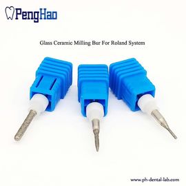 Diamante Burs que muele dental de cristal de capa para el sistema de Roland