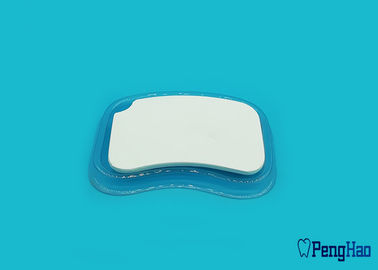 Fuentes dentales del laboratorio del pequeño modelo/placa de riego de cerámica con la cubierta del plástico transparente